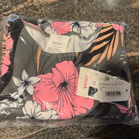 Roxy Pro Nose Ride Cropped Long-Sleeve Rashguard - Picture 6 of 6